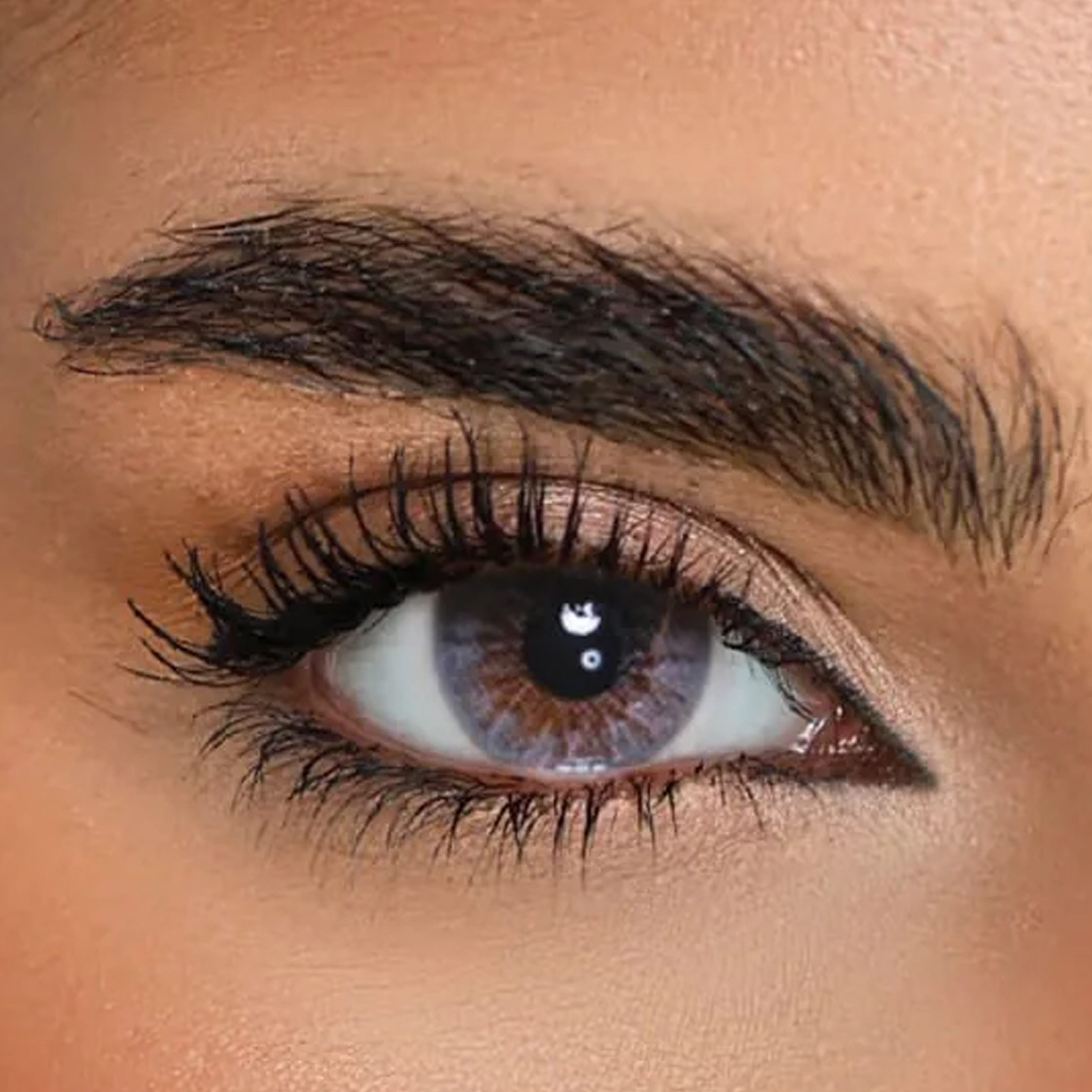 Quarterly 2 Shades Contact Lenses - Dark Gray